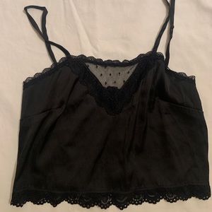 Brandy Melville crop lace top